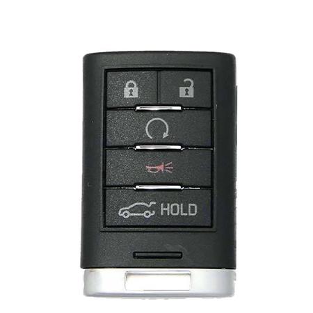 KEYLESS FACTORY 2013-2015 Cadillac ATS XTS / 5-Button Smart Key w/ Trunk / PN: 22856930 / NBG009768T RSK-GM-68TT